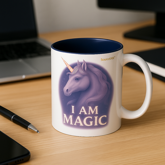 IAM MAGIC Unicornia Mug with Color Inside